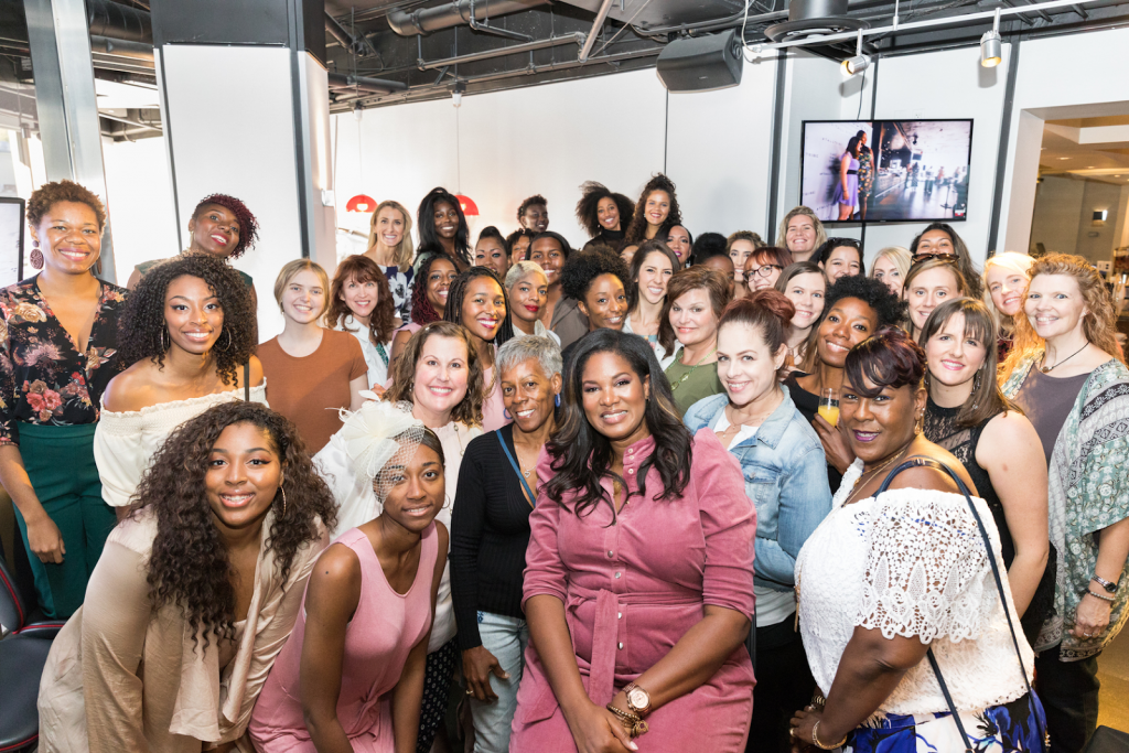 There's nothing we love more than a group of tall ladies getting together and having fun.